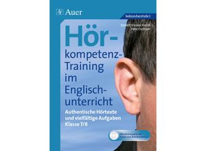 9783403070689 - Hörkompetenz-Training im Englischunterricht Hörkompetenz-Training im Englischunterricht 7-8 m 1 CD-ROM - Pete Oldham Kartoniert (TB)