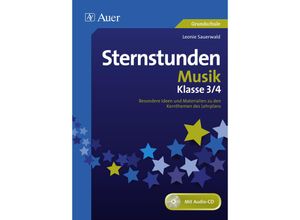 9783403072485 - Sternstunden Grundschule   Sternstunden Musik - Klasse 3 und 4 m 1 CD-ROM - Leonie Sauerwald Gebunden