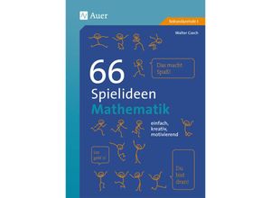 9783403077558 - Spielideen Sekundarstufe   66 Spielideen Mathematik - Walter Czech Geheftet