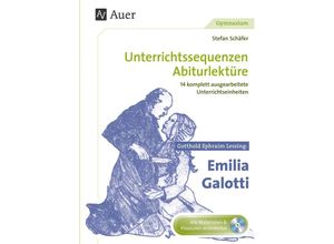 9783403078371 - Schäfer Stefan Unterrichtssequenzen Abiturlektüre Gotthold Ephraim Lessing Emilia Galotti