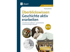 9783403078906 - Überblickswissen Geschichte aktiv erarbeiten 9 10 - Thomas Rinner Geheftet