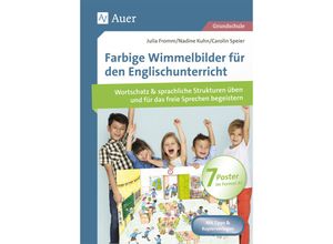 9783403080046 - Farbige Wimmelbilder für den Englischunterricht 7 Poster im Format A1 - Julia Fromm Nadine Kuhn Carolin Speier Poster