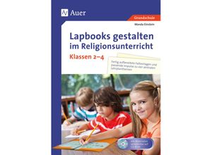 9783403080589 - Lapbooks gestalten im Religionsunterricht Kl 2-4 m 1 CD-ROM - Wanda Einstein Kartoniert (TB)