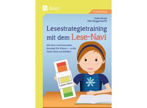 9783403080909 - Lesestrategietraining mit dem Lese-Navi - Heike Binder Silke Meggendorfer Geheftet