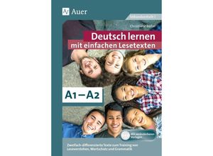 9783403081784 - Deutsch lernen mit einfachen Lesetexten A1-A2 m 1 CD-ROM - Christiane Bößel Geheftet