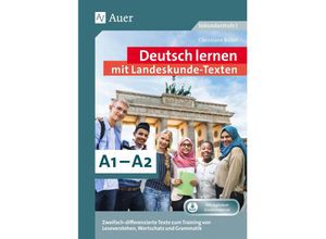 9783403083122 - Deutsch lernen mit Landeskunde - Texten A1 - A2 - Christiane Bößel Geheftet