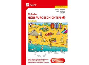 9783403083702 - Einfache Hörspurgeschichten Deutsch - Sandra Blomann Julia Schlimok Anke Zöh Geheftet