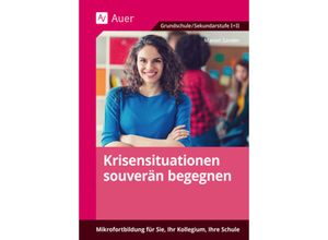 9783403084891 - Krisensituationen souverän begegnen - Manon Sander Geheftet