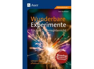 9783403084983 - Wunderbare Experimente für den Chemieunterricht - Sven Korthaase Geheftet