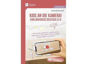 9783403085324 - Kids an die Kamera Erklärvideos Deutsch 3 4 - Sandra Kroll-Gabriel Geheftet