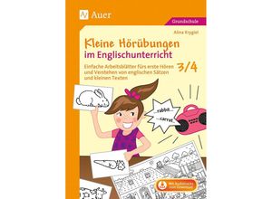 9783403085652 - Kleine Hörübungen im Englischunterricht 3 4 - Alina Krygiel Geheftet