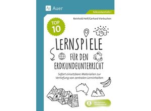 9783403087038 - Die Top 10 Lernspiele für den Erdkundeunterricht - Reinhold Helf Gerhard Vierbuchen Geheftet