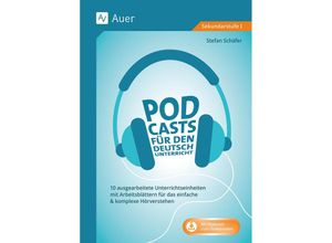 9783403088059 - Podcasts für den Deutschunterricht 5-10 - Stefan Schäfer Geheftet