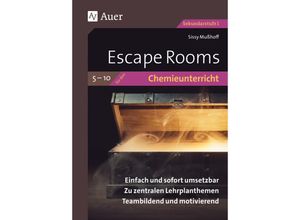 9783403088271 - Escape Rooms für den Chemieunterricht 5- 10 - Sissy Mußhoff Geheftet