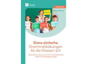 9783403088318 - Ganz einfache Grammatikübungen für die Klassen 3 4 - Stefanie Pohlmann Geheftet