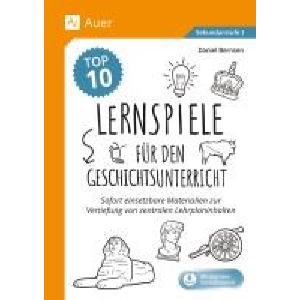 9783403088325 - Bernsen Daniel Die Top 10 Lernspiele für den Geschichtsunterricht