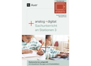 9783403088486 - Analog + digital Sachunterricht an Stationen 3 - Kristina Eselgrimm Manuela Frank Geheftet