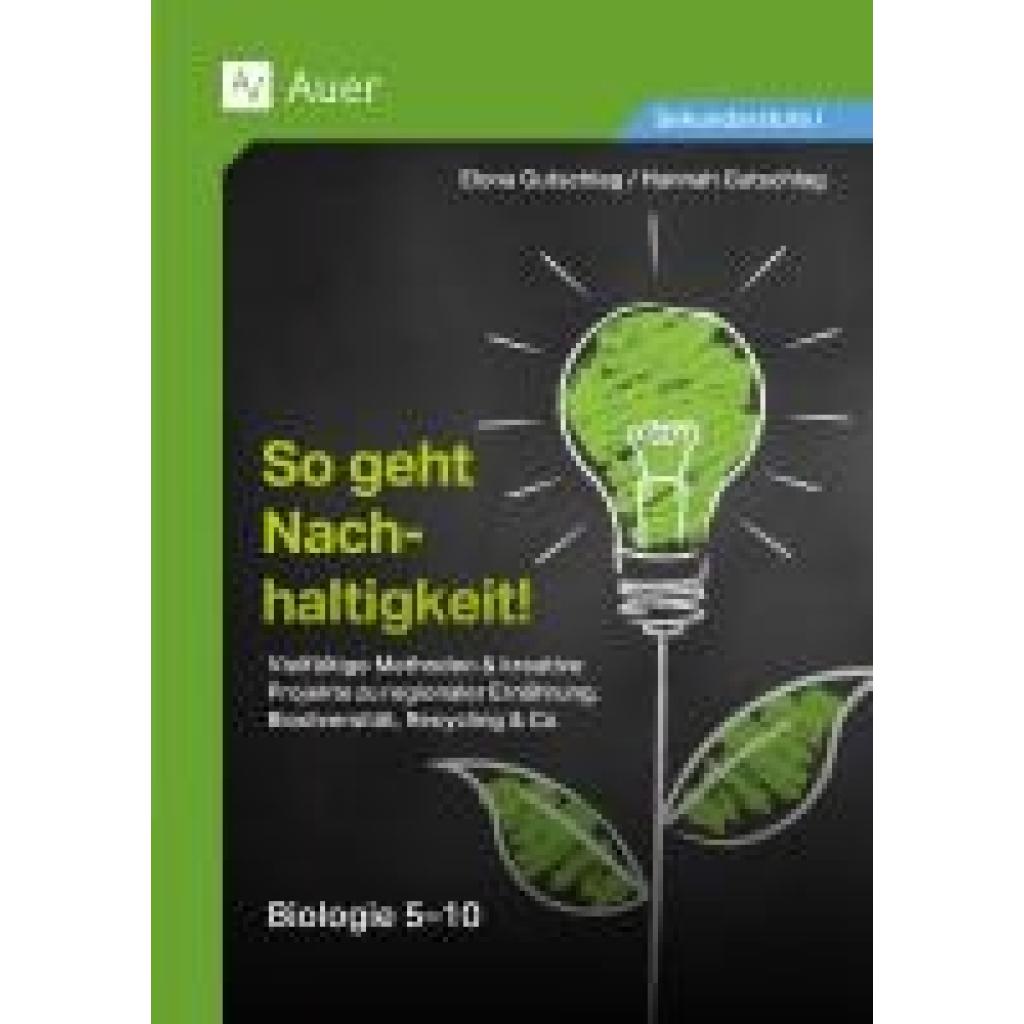9783403088592 - Gutschlag Elona So geht Nachhaltigkeit Biologie 5-10