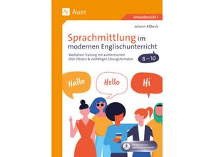 9783403088677 - Sprachmittlung im modernen Englischunterricht 8-10 - Johann Aßbeck Geheftet