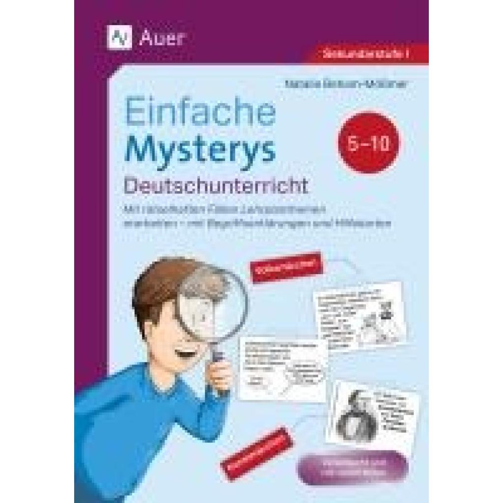 9783403088844 - Beham-Mößmer Natalie Einfache Mysterys Deutschunterricht 5-10