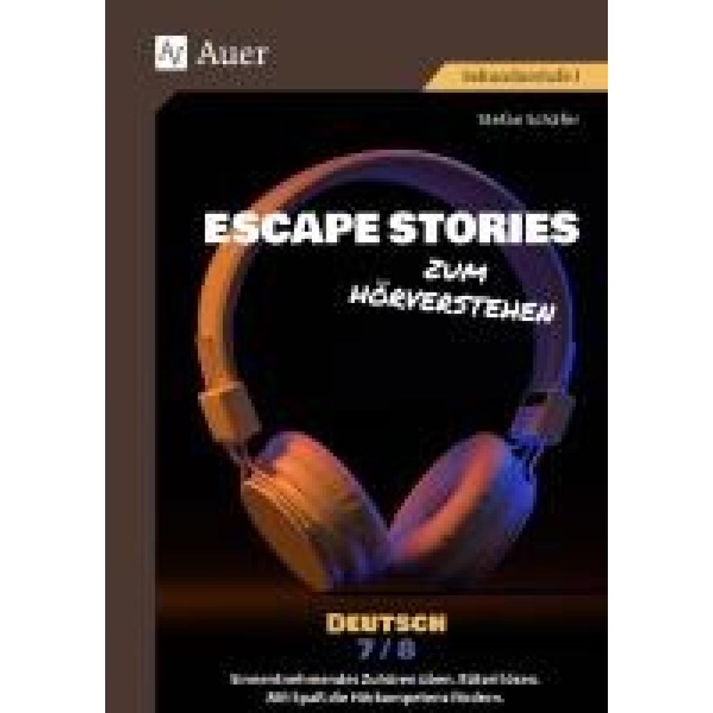 9783403089216 - Schäfer Stefan Escape Stories zum Hörverstehen Deutsch 7-8