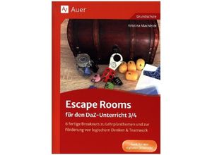 9783403089308 - Escape Rooms für den DaZ-Unterricht 3 4 - Kristina Machleidt Geheftet