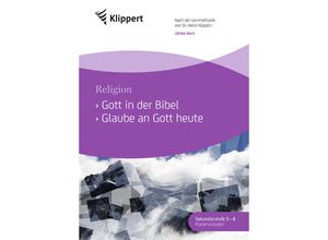 9783403091271 - Religion 5-8 Gott in der Bibel - Glaube an Gott heute - Ulrike Kern Geheftet