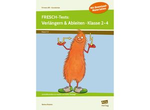 9783403106500 - FRESCH-Tests Verlängern & Ableiten - Klasse 2-4 - Bettina Rinderle Geheftet