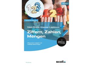 9783403107408 - Mein Erste-Klasse-Lapbook Ziffern Zahlen Mengen - Petra Mönning Geheftet