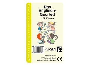 9783403200185 - Edition MoPäd - Das Englisch-Quartett (Kartenspiel)