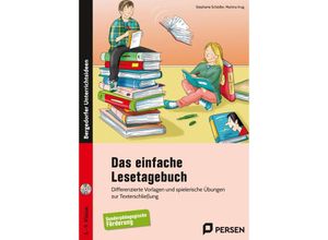 9783403202264 - Das einfache Lesetagebuch m 1 CD-ROM - Stephanie Schädler Martina Krug Kartoniert (TB)