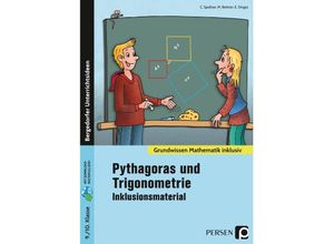 9783403204022 - Pythagoras und Trigonometrie - Inklusionsmaterial - Cathrin Spellner Macro Bettner Erik Dinges Kartoniert (TB)