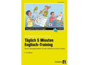 9783403206095 - Täglich 5 Minuten Englisch-Training - Kirstin Jebautzke Geheftet