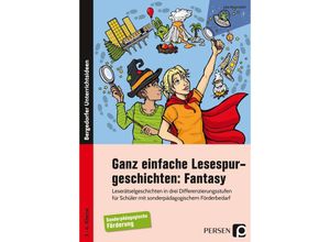 9783403206408 - Bergedorfer® Unterrichtsideen   Ganz einfache Lesespurgeschichten Fantasy - Julia Rosendahl Gebunden