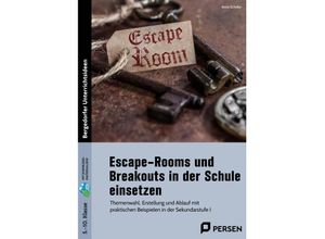 9783403206521 - Escape-Rooms und Breakouts in der Schule einsetzen - Anne Scheller Geheftet