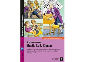 9783403206828 - Stationenlernen Musik 5 6 Klasse - Ursula Tilsner Melanie Neumann Kartoniert (TB)