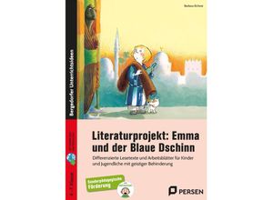 9783403207559 - Literaturprojekt Emma und der Blaue Dschinn - Barbara Eichner Kartoniert (TB)