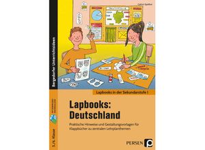 9783403207696 - Lapbooks Deutschland 5 6 Klasse - Cathrin Spellner Geheftet