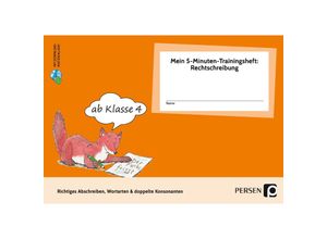 9783403208174 - Mein 5-Min-Trainingsheft Rechtschreibung 1 Kl 4 - Karin Hohmann Geheftet