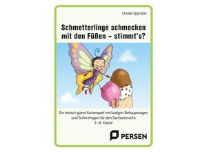 9783403208914 - Schmetterlinge schmecken mit den Füßen - stimmts? - Ursula Oppolzer