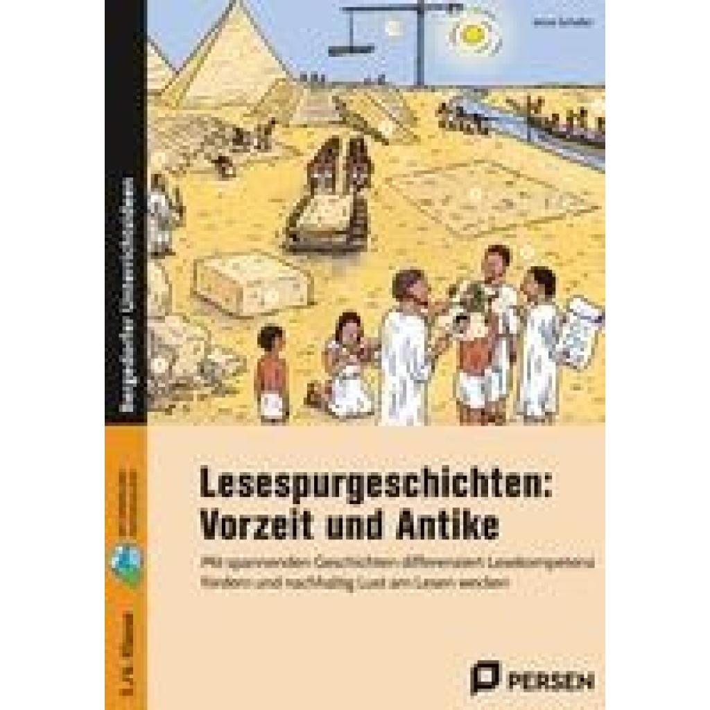 9783403208921 - Scheller Anne Lesespurgeschichten Vorzeit und Antike