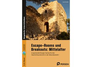 9783403209874 - Escape-Rooms und Breakouts Mittelalter - David Scheller Taschenbuch