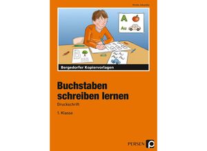 9783403210115 - Buchstaben schreiben lernen Buchstaben schreiben lernen - Druckschrift   - Kirstin Jebautzke Loseblatt