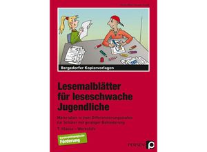 9783403210214 - Lesemalblätter für leseschwache Jugendliche - Christa Miller Susanne Krauth Vorlagenmappen