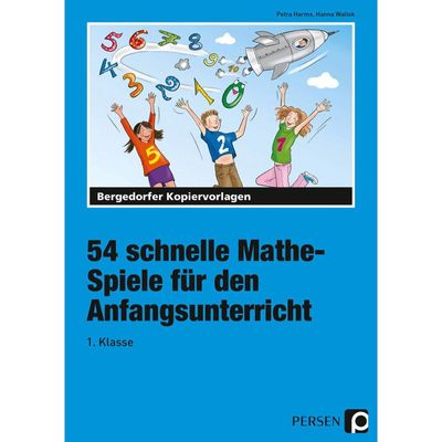 9783403210689 - 54 schnelle Mathe-Spiele für den Anfangsunterricht - Petra Harms Hanna Wallek Kartoniert (TB)