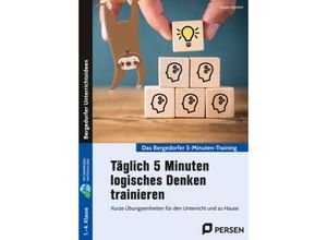 9783403210733 - Täglich 5 Minuten logisches Denken trainieren - Ursula Oppolzer Geheftet