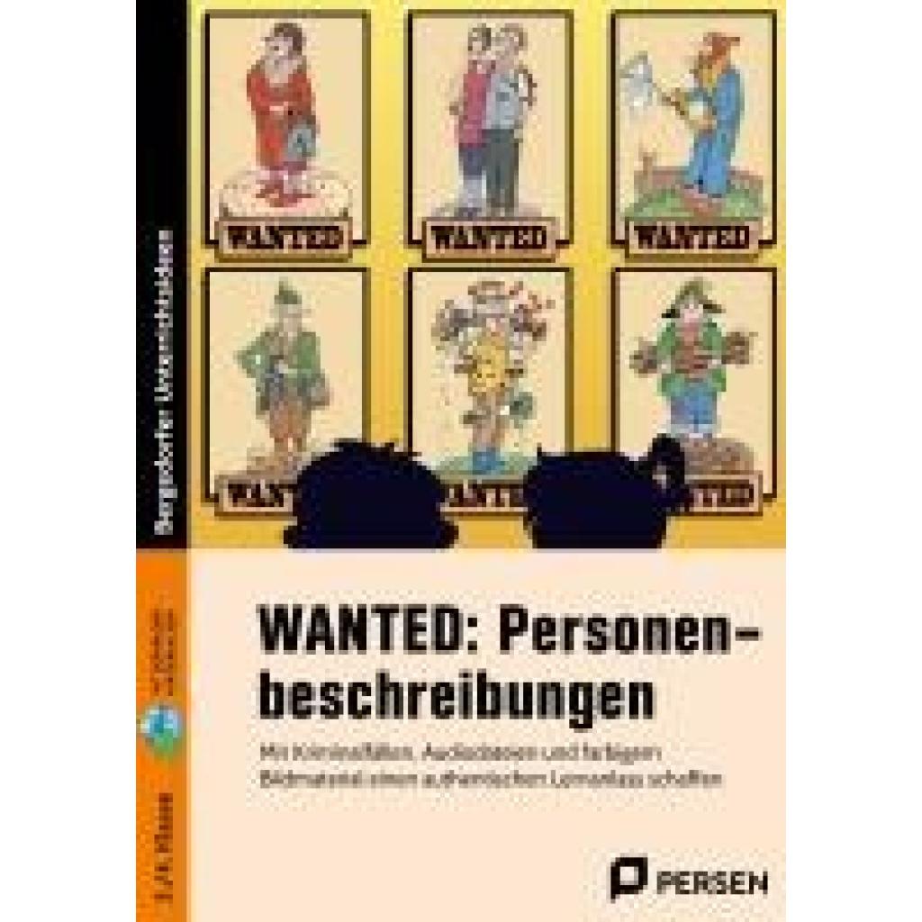9783403211006 - Persen Grundschulredaktion WANTED Personenbeschreibungen