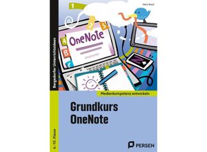 9783403211082 - Medienkompetenz entwickeln   Grundkurs OneNote - Heinz Strauf Geheftet