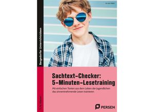 9783403211457 - Sachtext-Checker 5-Minuten-Lesetraining - Liv van Halen Geheftet