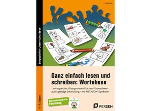 9783403211532 - Ganz einfach lesen und schreiben Wortebene - K Erdmann Gebunden